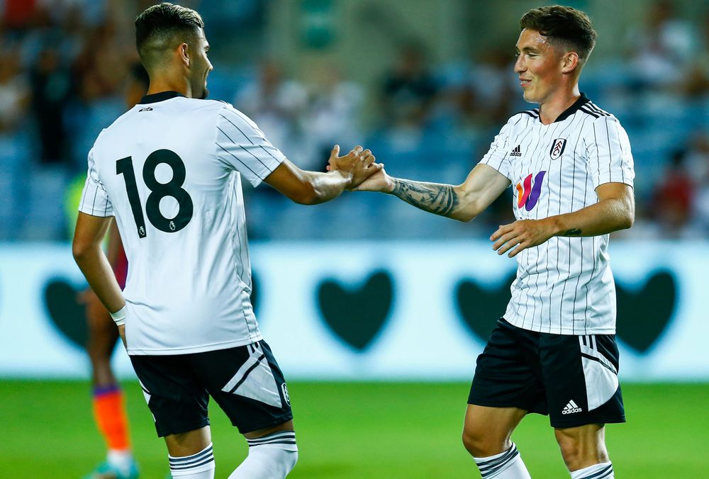 Harry Wilson is congratulated by Andreas Pereira after tucking away his penalty Harry Wilson is congratulated by Andreas Pereira after tucking away his penalty