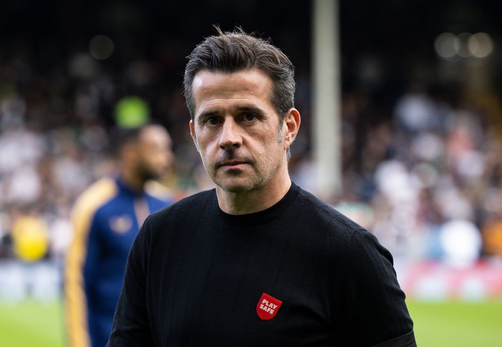 Marco Silva during Fulham's match against Newcastle