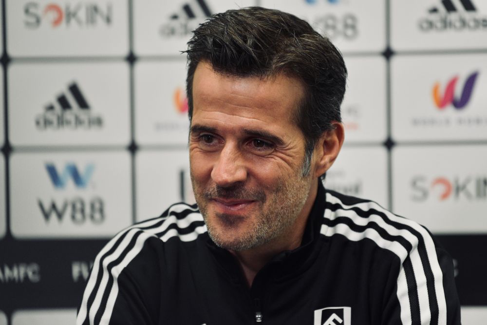 Marco Silva addresses the media