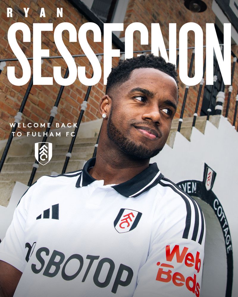 Ryan Sessegnon rejoins Fulham