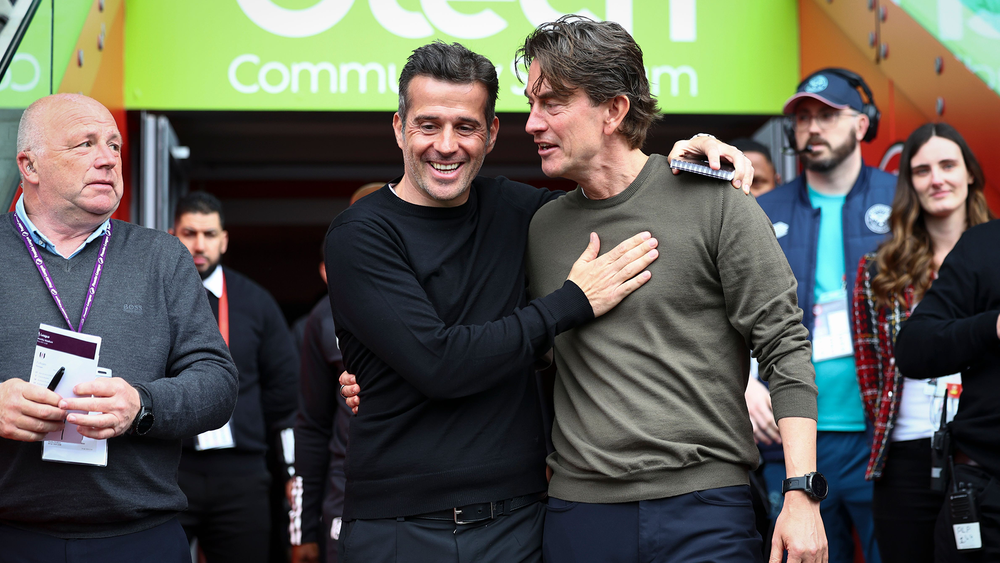 Marco Silva and Thomas Frank Marco Silva and Thomas Frank
