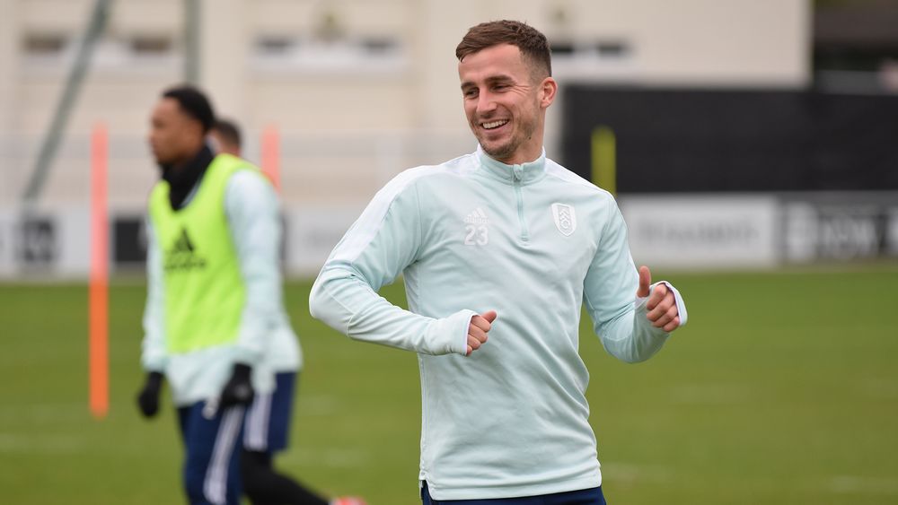 Joe Bryan in training