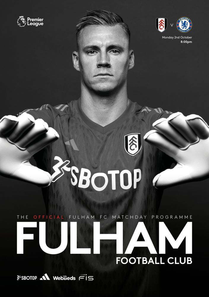 Chelsea matchday programme cover Chelsea matchday programme cover