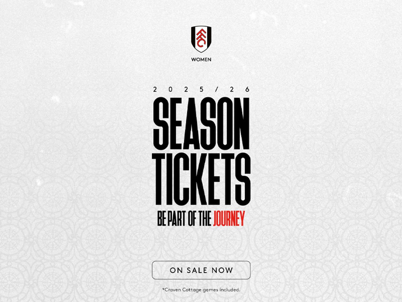 2025/26 Season Tickets